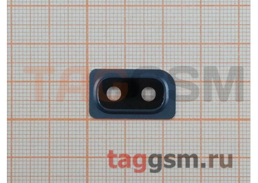 Стекло задней камеры для Samsung A105 Galaxy A10 (черный), ориг