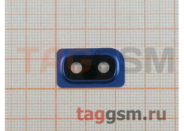 Стекло задней камеры для Samsung A105 Galaxy A10 (синий), ориг