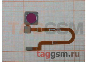 Шлейф для Xiaomi Mi 8 Lite + сканер отпечатка пальца (красный)