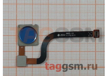 Шлейф для Xiaomi Mi 8 SE + сканер отпечатка пальца (синий)