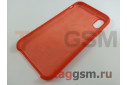Задняя накладка для iPhone XR (силикон, оранжевая)