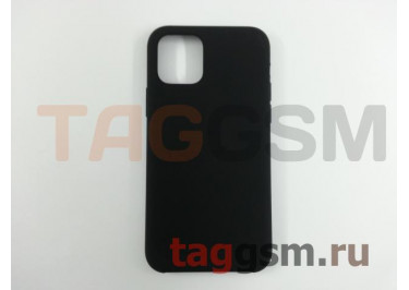 Задняя накладка для iPhone 11 Pro (силикон, черная)