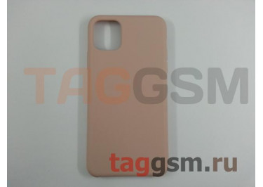 Задняя накладка для iPhone 11 Pro Max (силикон, розовый песок)