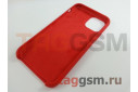 Задняя накладка для iPhone 11 Pro (силикон, красная)