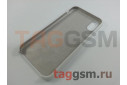 Задняя накладка для iPhone X / XS (силикон, белая)