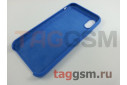 Задняя накладка для iPhone X / XS (силикон, кобальт)