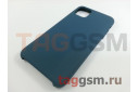 Задняя накладка для iPhone 11 Pro Max (силикон, синий космос)
