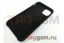 Задняя накладка для iPhone 11 (силикон, черная)