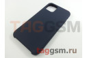 Задняя накладка для iPhone 11 Pro (силикон, темно-синяя)