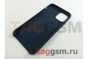 Задняя накладка для iPhone 11 Pro (силикон, темно-синяя)