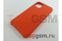 Задняя накладка для iPhone 11 Pro (силикон, оранжевая)