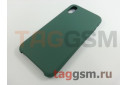 Задняя накладка для iPhone X / XS (силикон, сосновый лес)