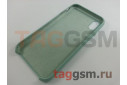 Задняя накладка для iPhone XR (силикон, бирюзовая)