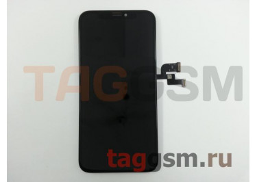 Дисплей для iPhone XS + тачскрин черный, OLED HH