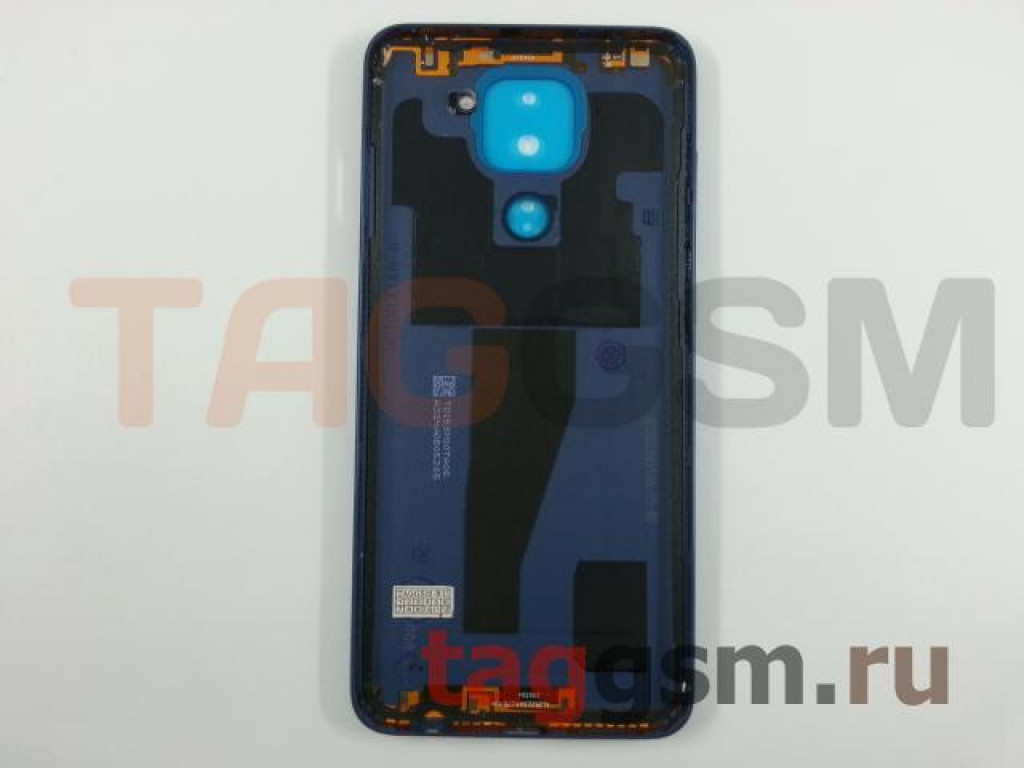 Задняя крышка для Xiaomi Redmi Note 9 (серый), ориг