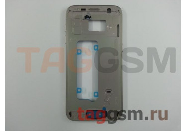 Рамка дисплея для Samsung G930 Galaxy S7 (золото)