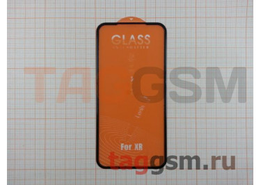 Пленка / стекло на дисплей для iPhone XR / 11 (Gorilla Glass) (Anti-shatter) 5D (черный) Faison