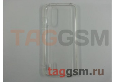 Задняя накладка для Xiaomi Mi 9 Lite (силикон, прозрачная)