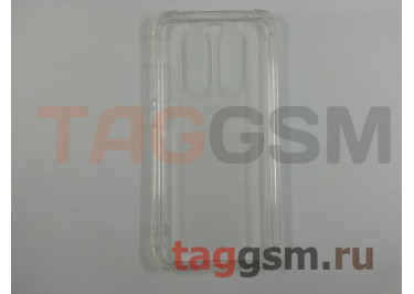 Задняя накладка для Xiaomi Redmi 8 (силикон, противоударная, прозрачная) техпак