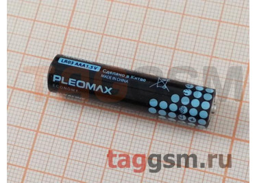 Элементы питания LR03-4BL (батарейка,1.5В) Pleomax Alkaline Economy