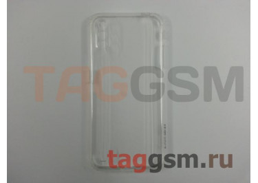 Задняя накладка для Samsung A01 / A015F Galaxy A01 (2019) (силикон, прозрачная (Light Series)) Faison