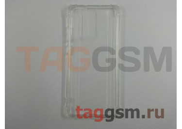 Задняя накладка для Samsung N980 Galaxy Note 20 (силикон, противоударная, прозрачная) техпак