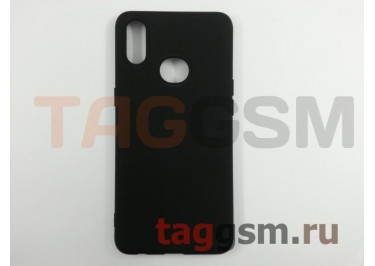 Задняя накладка для Samsung A10S / A107 Galaxy A10 S (2019) (силикон, матовая, черная)