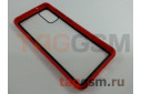 Задняя накладка для Samsung G980 Galaxy S20 (2020) (пластик, с силиконовой окантовкой, красно-черная (Imagine)) Faison