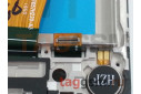 Дисплей для Samsung  SM-A015 Galaxy A01 (2019) + тачскрин + рамка (черный), ОРИГ100% (узкий коннектор)