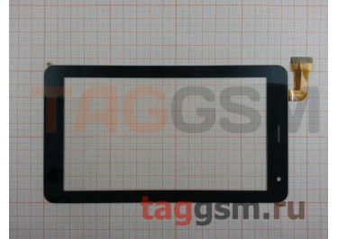 Тачскрин для Dexp Ursus N370 3G / N470 4G / Irbis TZ727 3G / TZ754 4G (SQ-PG71737B02-FPC-A0 (ver 1) / DP070515-f4-A (ver 1) / XC-PG0700-307-FPC-A0) (184х104 мм) (черный)