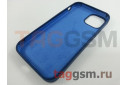 Задняя накладка для iPhone 12 mini (силикон, синий кобальт (Full TPU Case))