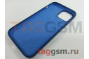 Задняя накладка для iPhone 12 Pro Max (силикон, синий кобальт (Full TPU Case))