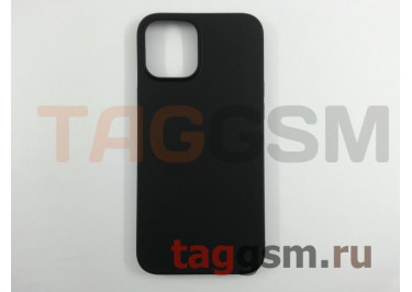 Задняя накладка для iPhone 12 Pro Max (силикон, ультратонкая, матовая, черная (Fascination series)) HOCO