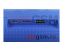 Колонка портативная (USB) (синяя) Mini