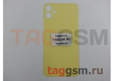 Задняя крышка для iPhone 11 (желтый) с широкими отверстиями, ориг