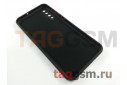 Задняя накладка для Samsung A50s / A507 Galaxy A50s (2019) (силикон, матовая, черная, красные кнопки (Mild)) Faison