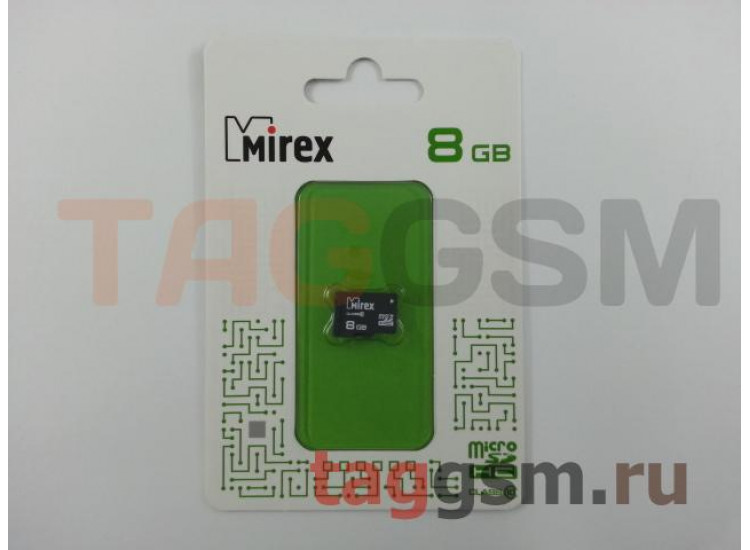 Флеш карта microsd 8gb mirex microsdhc class 10