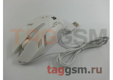 Мышь проводная DEFENDER Сyber MB-560L 3 кнопки,1200 dpi (белая)