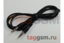 Аудио-кабель AUX 3.5mm (1м) черный, Faison (FS-K-472)