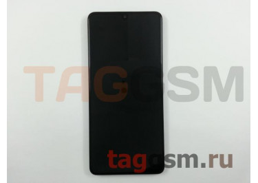 Дисплей для Samsung  SM-A415 Galaxy A41 (2020) + тачскрин + рамка (черный), ОРИГ100%