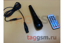 Колонка (OM-805) (Bluetooth+USB+MicroSD+FM+MIC+LED+пульт) (черная)