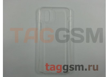 Задняя накладка для iPhone 11 Pro Max (силикон, ультратонкая, прозрачная), техпак