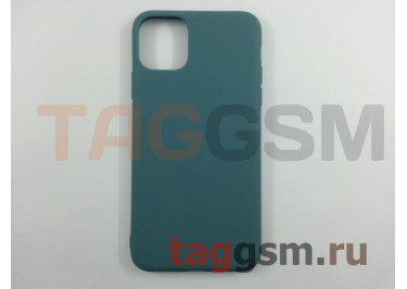 Задняя накладка для iPhone 11 Pro Max (силикон, матовая, сосновый лес (Full Case))