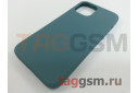 Задняя накладка для iPhone 12 Pro Max (силикон, матовая, сосновый лес (Full Case))