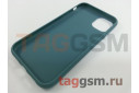 Задняя накладка для iPhone 11 (силикон, матовая, сосновый лес (Full Case))