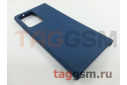 Задняя накладка для Samsung N985F Galaxy Note 20 Ultra (силикон, матовая, синяя) Faison