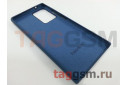 Задняя накладка для Samsung N985F Galaxy Note 20 Ultra (силикон, матовая, синяя) Faison