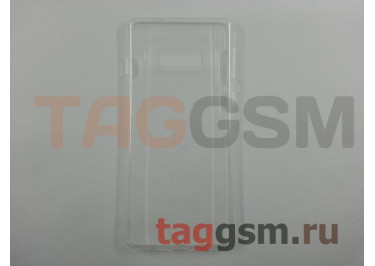Задняя накладка для Samsung G973FD Galaxy S10 (силикон, ультратонкая, прозрачная) техпак