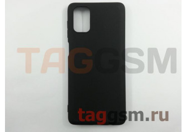 Задняя накладка для Samsung M515F Galaxy M51 (силикон, матовая, черная (Soft Matte)) Faison