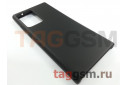 Задняя накладка для Samsung N985F Galaxy Note 20 Ultra (силикон, матовая, черная) Faison